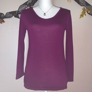 Halogen purple top, Size XXS P
